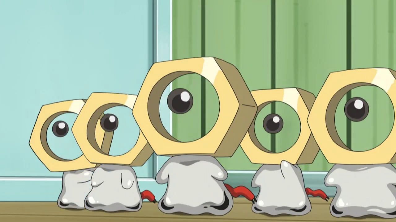 Meltan evolves into Melmetal, a Mythical Pokemon exclusive to Pokemon GO (Image via The Pokemon Company)